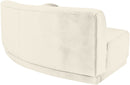 Avra - Velvet Performance Fabric Upholstered Armless Sofa