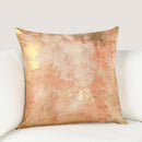Onara - 22" x 22" Pillow - Burnt Orange / Gold