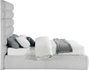 Adam - Linen Fabric Bed With 70.5" Headboard