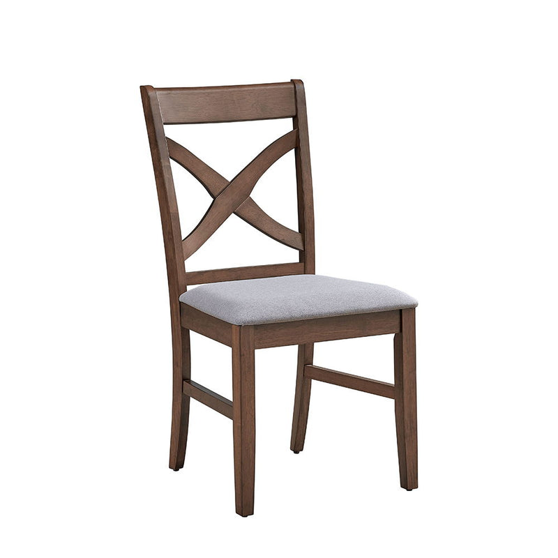 Ferris - Side Chair (Set of 2) - Brown Finish