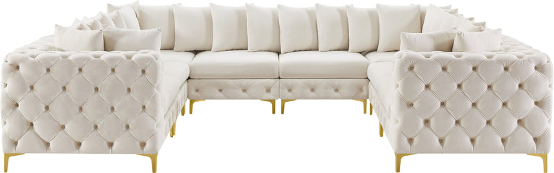 Tremblay - Modular Sectional 8 Piece - Cream - Fabric