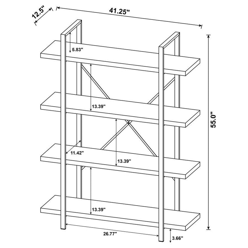 Cole - Heavy Gauge Bookcase