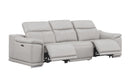 2679 - Power Reclining Sofa, Console Loveseat & Chair Set In Genuine Leather (5 Recliners)