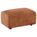 Burnett - Chenille Upholstered Ottoman