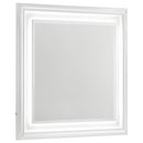 Cassia - Dresser Mirror - White High Gloss