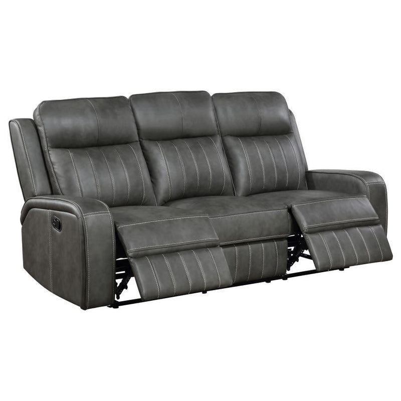 Raelynn - Upholstered Reclining Sofa Set