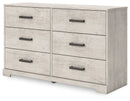Shawburn - Six Drawer Dresser - Gray