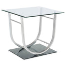 Danville - Rectangular U-Shaped Glass Top Table