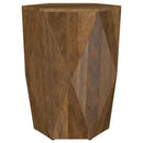 Zalika - Hexagonal Solid Mango Wood Table