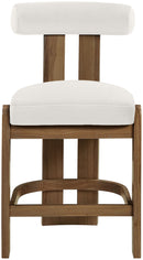 Arienzo - Velvet Upholstered Counter Stool (Set of 2)
