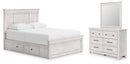Makidern - Storage Bedroom Set
