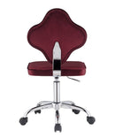 Clover - Office Chair - Red Velvet