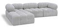 Ames - 4 Piece Fabric Modular Sectional