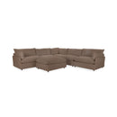 Caplan - 6 Piece Modular Sectional With Ottoman