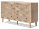 Cielden - Six Drawer Dresser - Two-Tone