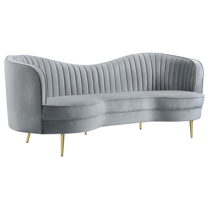 Sophia - Upholstered Channel Tufted Sofa