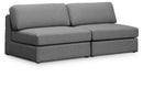 Beckham - Modular 2 Seat Armless Sofa