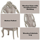 Ragenardus - Arm Chair (Set of 2) - Fabric & Antique White