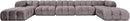 Orin - 7 Piece Modular Sectional (3 Modular Chairs, 2 Corner Chairs & 2 Ottomans)