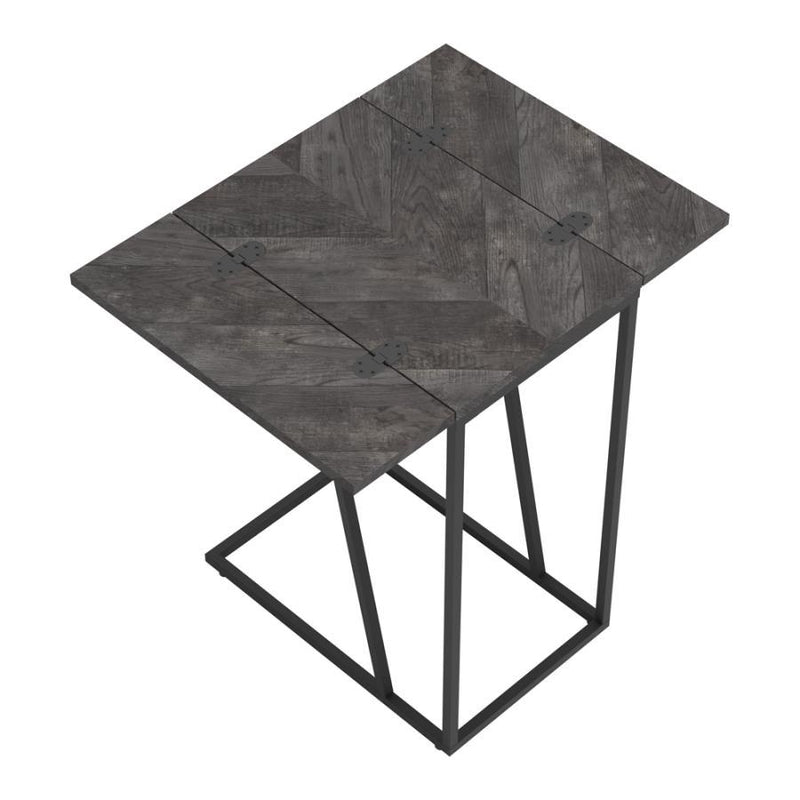 Carly - Expandable Chevron Rectangular Accent Table