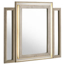 Lorient - LED Dresser Mirror - Ivory And Camel