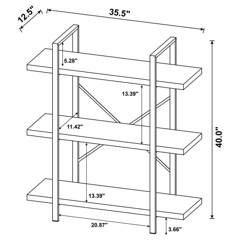 Cole - Heavy Gauge Bookcase