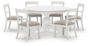 Greddinton - Round Dining Table Set