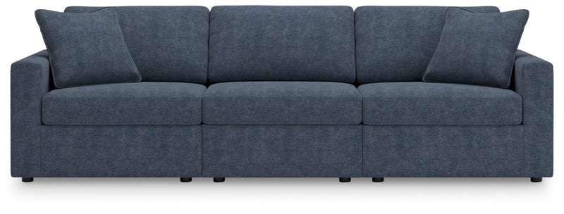 Modmax - Ink - 3-Piece Sectional Sofa - Fabric