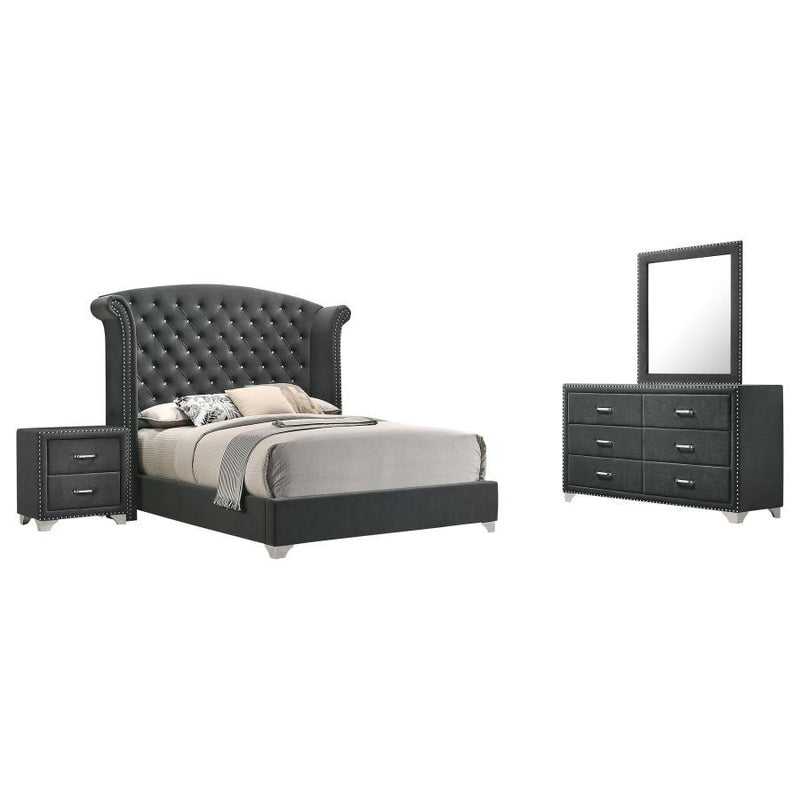 Melody - Tufted Upholstered Bedroom Set