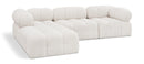 Ames - 4 Piece Fabric Modular Sectional