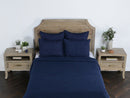 Elara - King Sham - Indigo