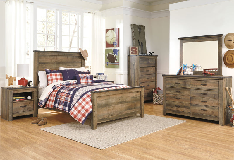 Trinell - Brown - Five Drawer Chest