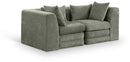 Stellar - 2 Piece 76" Upholstered Modular Loveseat
