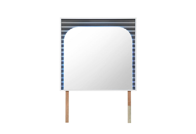 Talia - Mirror With LED - White