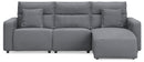 Modmax II - Reclining Sectional - Salt And Pepper