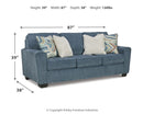 Cashton - Sofa - Blue