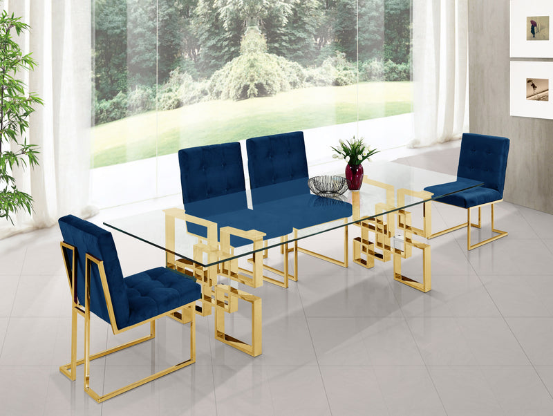 Pierre - Dining Table - Gold