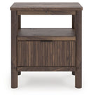 Pamytta - One Drawer Night Stand - Brown