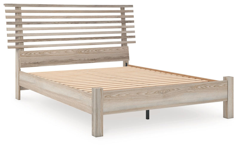 Hasbrick - Slat Panel Bed