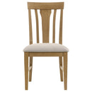 Hartville - Dining Side Chair (Set of 2) - Natural Light Brown