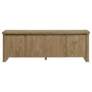 Adina - 70" TV Stand Media Console - Distressed Light Brown