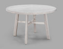 Blanche - Round Dining Table - Antique White