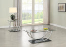 Danville - Glass Top Coffee Table Set