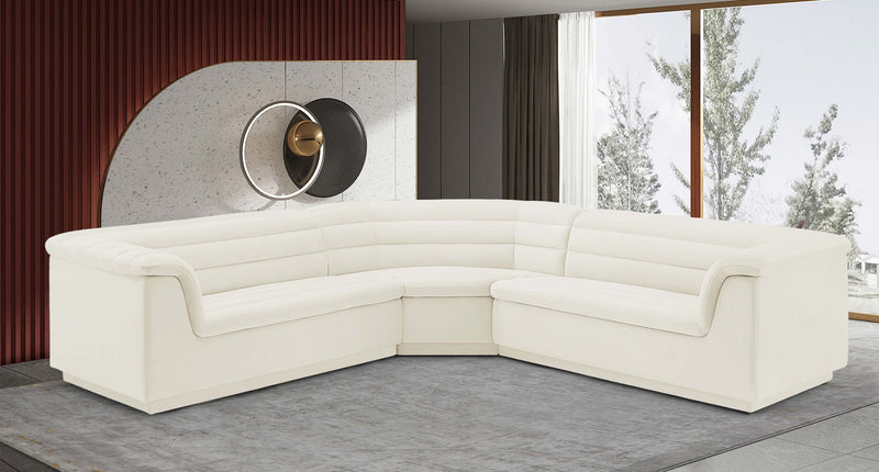 Cascade - Velvet Modular Sectional
