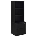 Westpark - 3-Shelf Bookcase USB And Lockable Drawer
