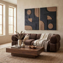 Element - Mango Wood 2 Piece Wall Art