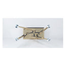 Barnard - Dining Table - Clear Glass & Mirrored Gold