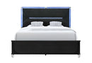 Lando - 5 Piece Queen Bedroom Set (Bed, Dresser & Mirror, Nightstand, Chest) - Black