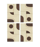 Element - Mango Wood 4 Piece Wall Art
