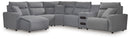 ModMax II - Salt And Pepper - Reclining Sectional